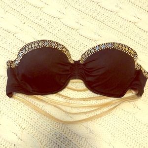 Black Strapless Victoria’s Secret Bikini Top ✨